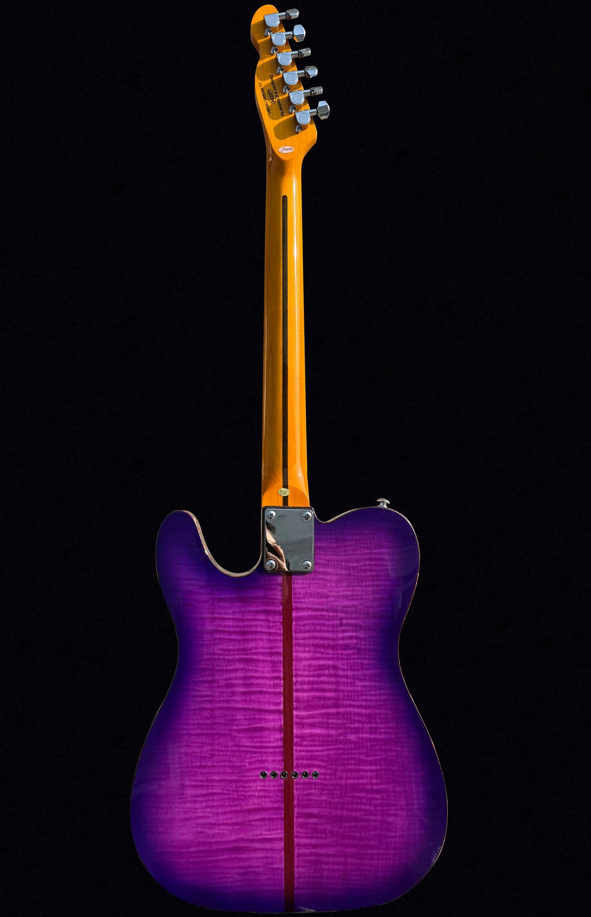 NEW FFTL Mad Cat ELECTRIC GUITARS ( Transparent Purple Color )