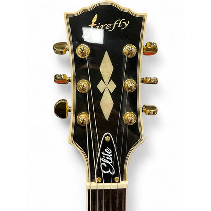 Firefly LP STYLE RED QUILT Solid Body Electric Guitar