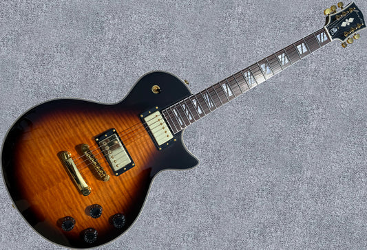 New Firefly FFSP Semi Hollow Body Electric Guitar Vintage (Sunburst Color)