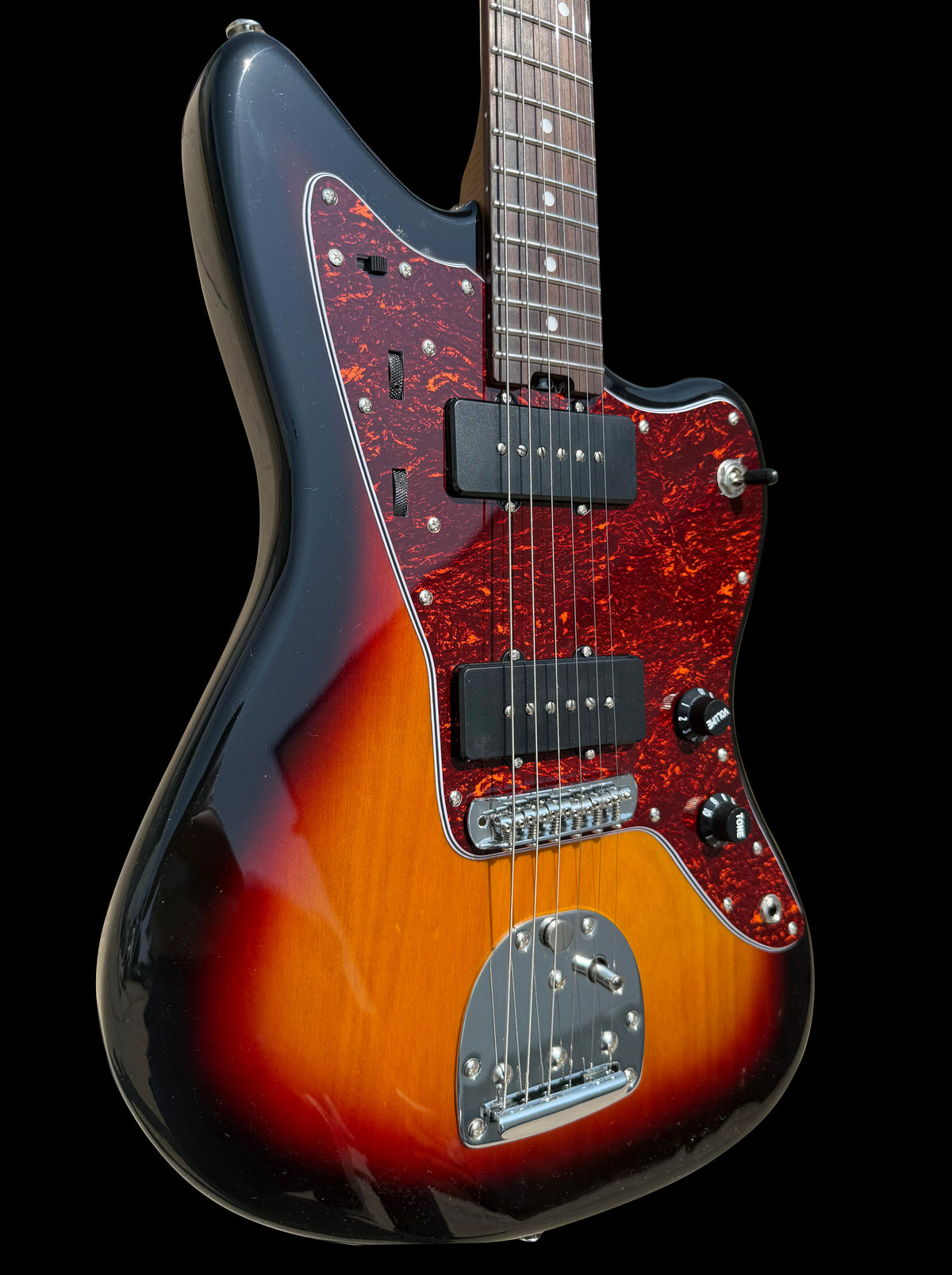 Firefly FFJA Electric Guitar (Sunburst Color )