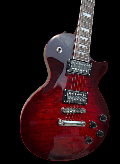 New Firefly FFSP Electric Guitar (Quilted maple Red Burst Color)