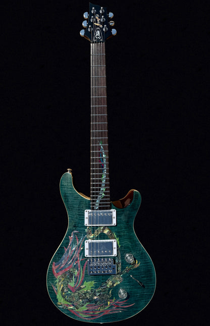 New Firefly FFPR Electric Guitar (Transparent Blue Color )