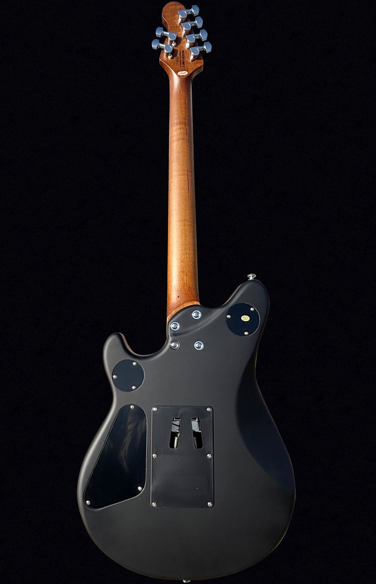 Firefly FFMN Electric Guitar With Flamed Maple Top Floyd Rose Tremolo (Matte Black Color)