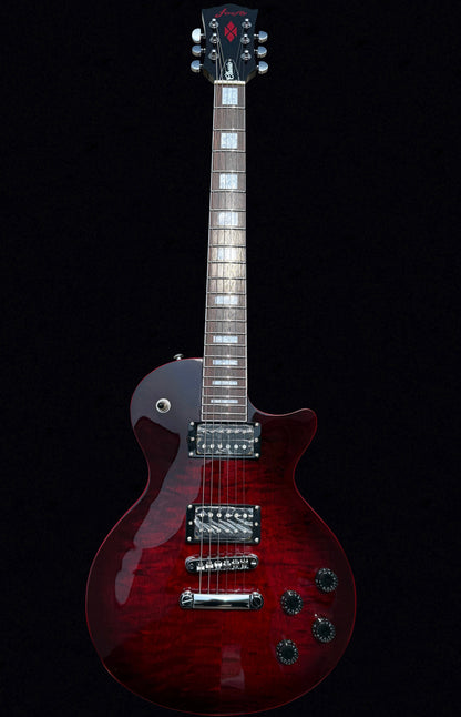 New Firefly FFSP Electric Guitar (Quilted maple Red Burst Color)