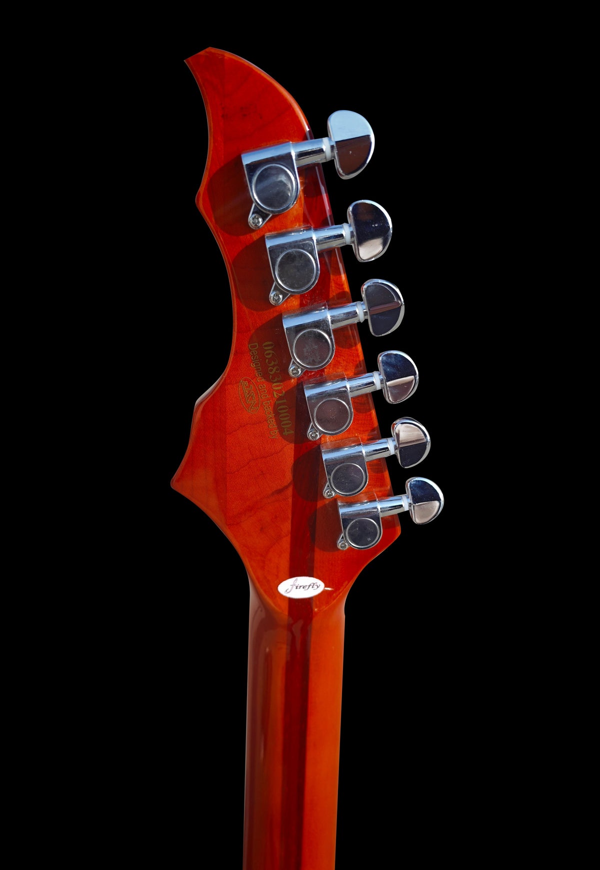 NEW Pegasus Spalted Maple Electric Guitar (Transparent Brown Color)