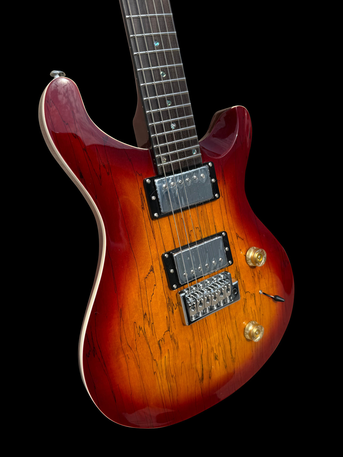 New Firefly FFPR Electric Guitar (Spalted Map Color )