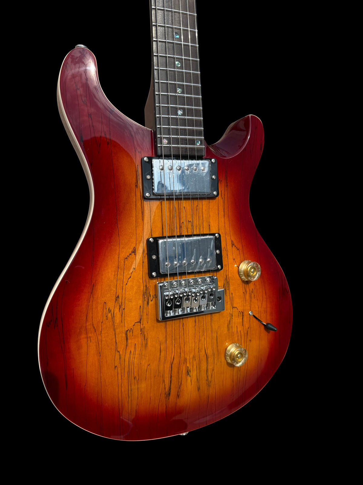 New Firefly FFPR Electric Guitar (Spalted Map Color )