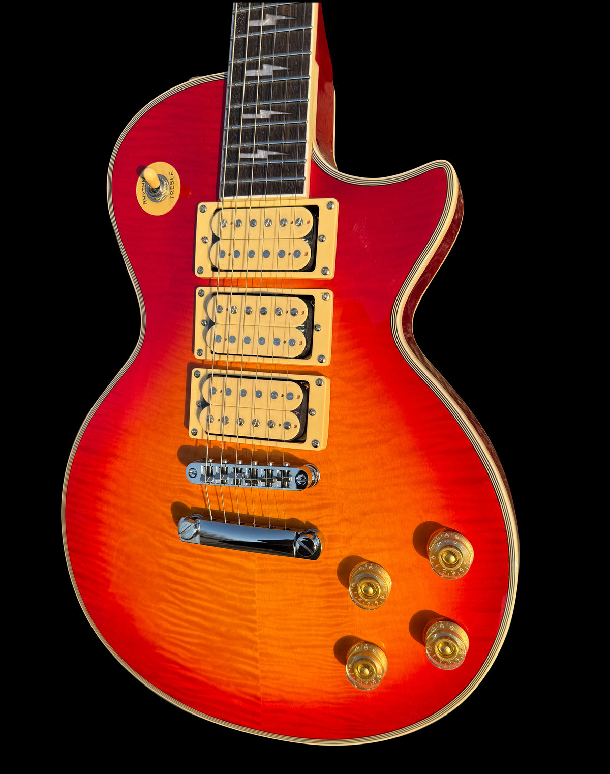 New Firefly FFSPS 3Pickups Electric Guitars (Sunburst Color )