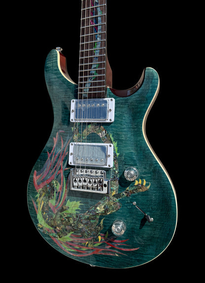 New Firefly FFPR Electric Guitar (Transparent Blue Color )