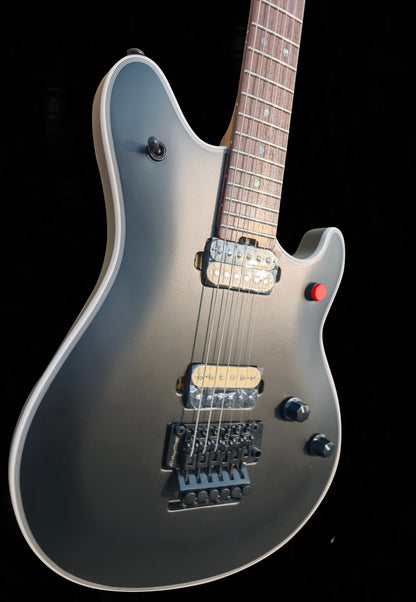 Firefly FFMN Electric Guitar With Flamed Maple Top Floyd Rose Tremolo (Matte Black Color)