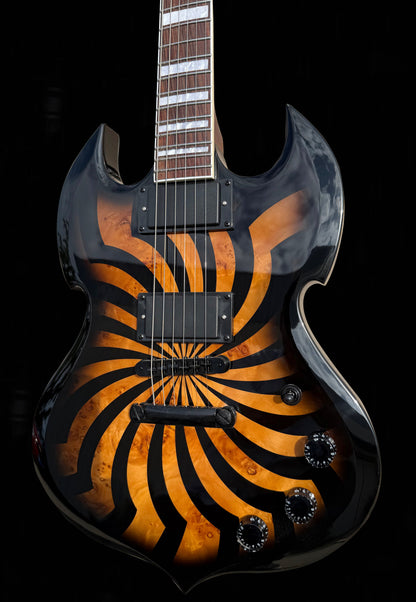 New Firefly FFLGS Electric Guitar ( (Brown Woden God Color )