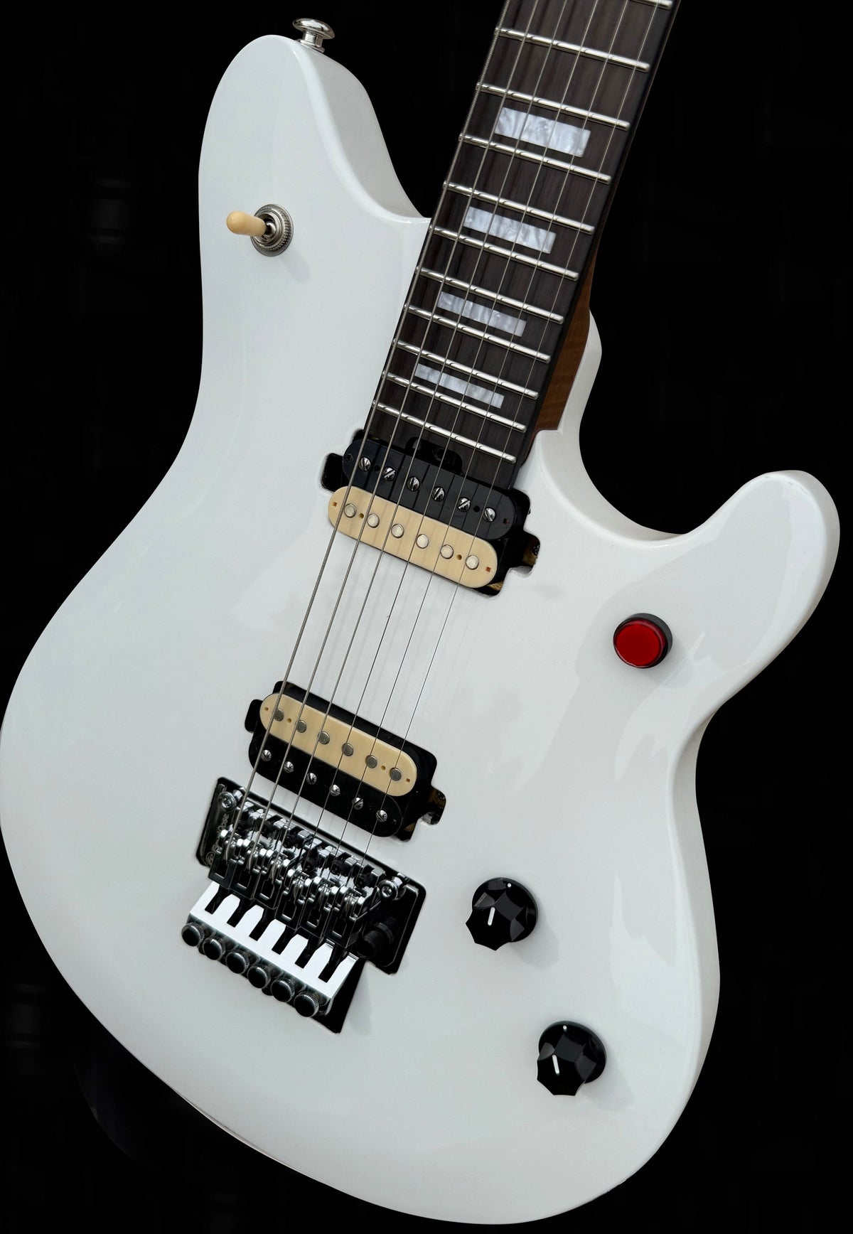 Firefly FFMN Electric Guitar Floyd Rose Tremolo (White Color)