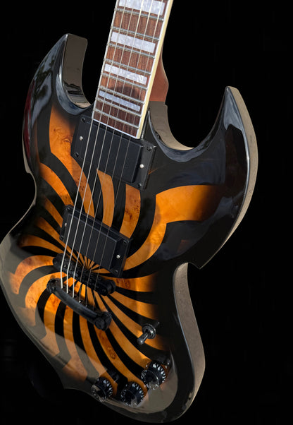 New Firefly FFLGS Electric Guitar ( (Brown Woden God Color )