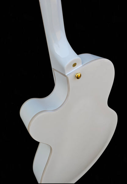 Firefly Full Hollow Body Guitar(White Color)