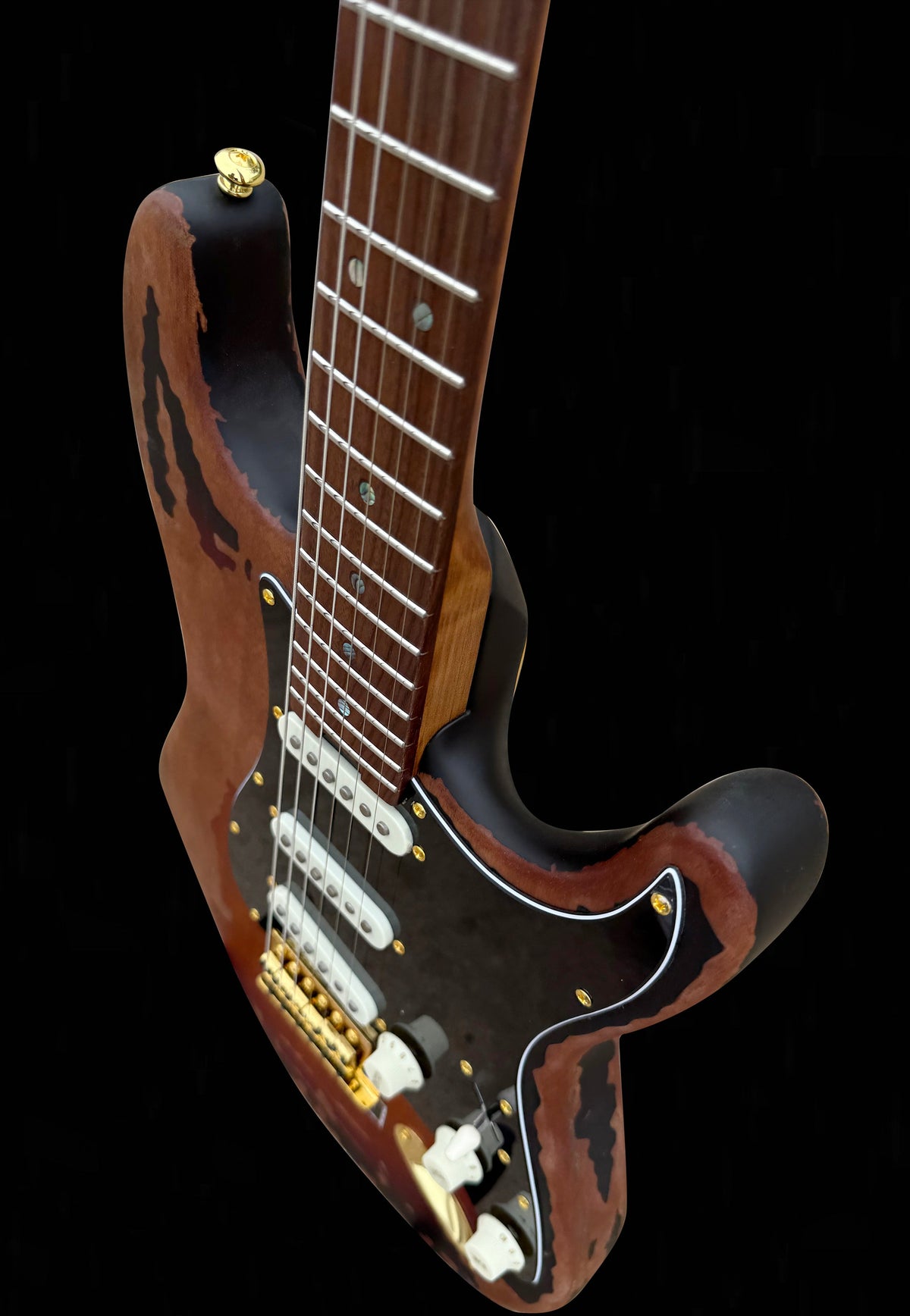 Firefly FFST CLASSIC Relic MODEL ELECTRIC GUITARS (Sunburst Color)